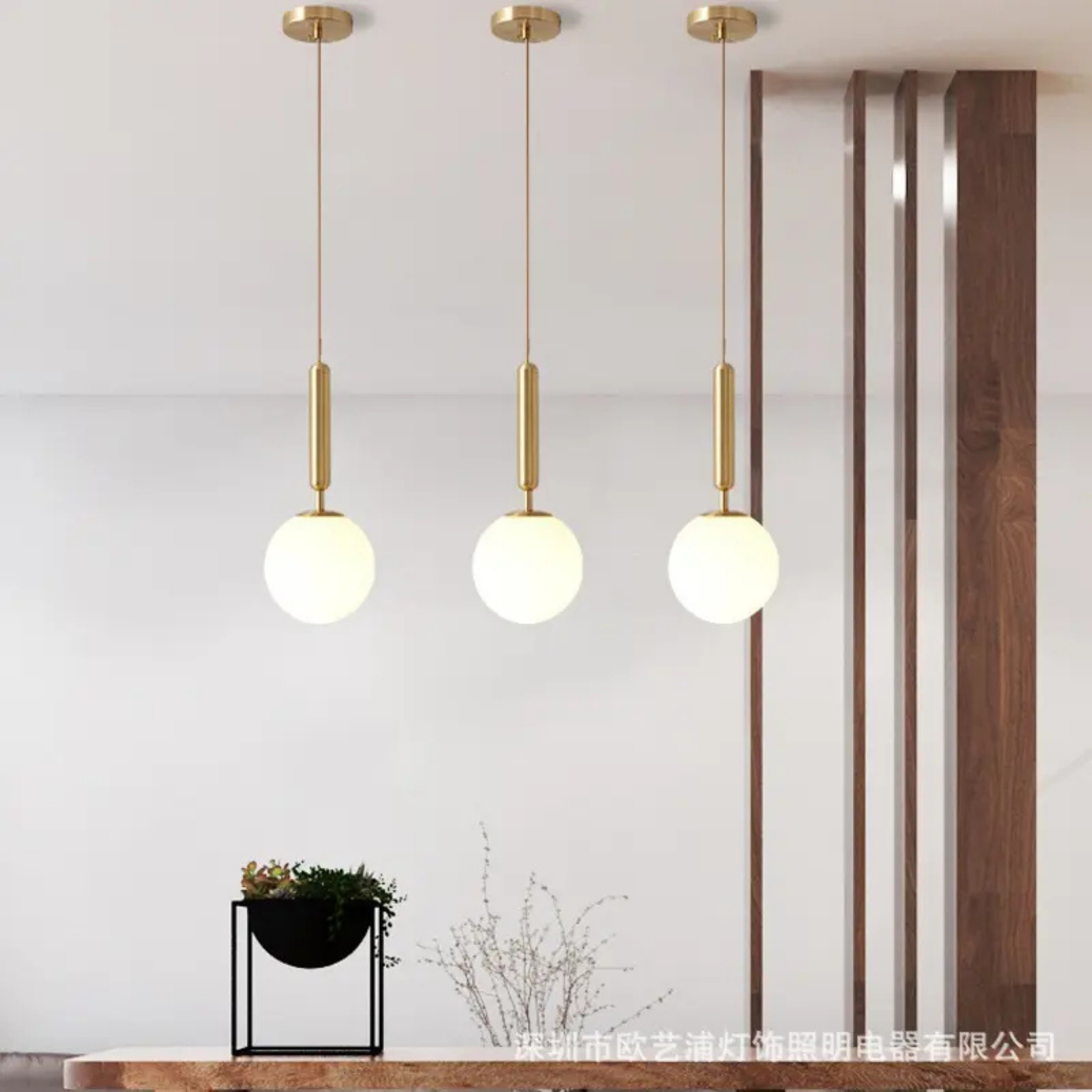 Malleable Glass Chandelier LP-34